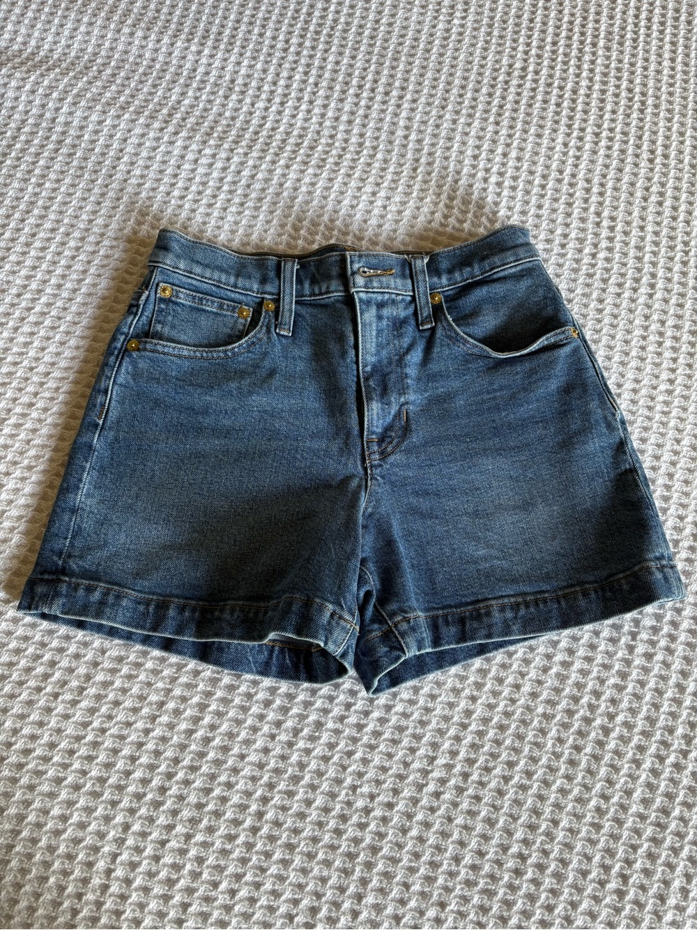 J. Crew Stretchy High-Rise Denim Shorts